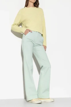 Hot LUISA CERANO Authentic-Bootleg-Denim