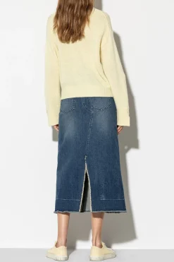 New LUISA CERANO Authentic-Denimrock denim blue