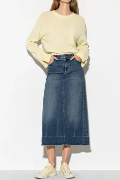 New LUISA CERANO Authentic-Denimrock denim blue