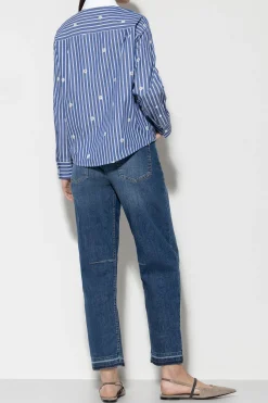 Online LUISA CERANO Authentic-Looseleg-Denim denim blue