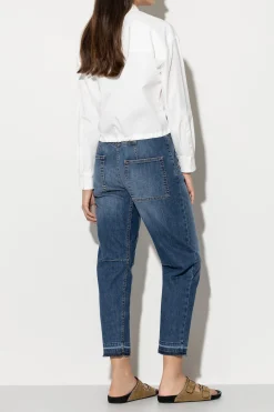 LUISA CERANO Authentic-Looseleg-Denim denim blue
