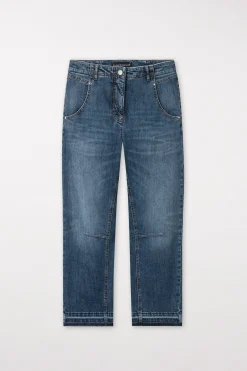 LUISA CERANO Authentic-Looseleg-Denim denim blue