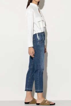 LUISA CERANO Authentic-Looseleg-Denim denim blue