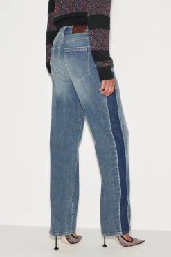 LUISA CERANO Authentic-Straightleg-Denim denim blue
