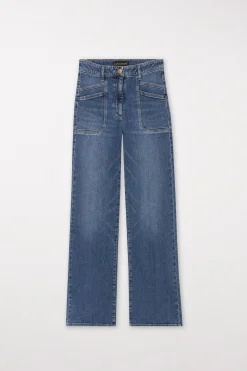 Best LUISA CERANO Authentic-Vintage-Denim denim blue