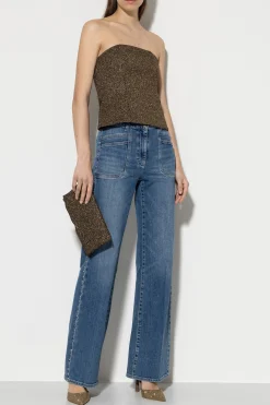 Best LUISA CERANO Authentic-Vintage-Denim denim blue