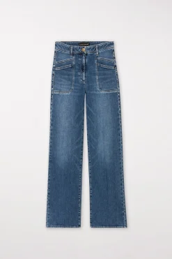 Best LUISA CERANO Authentic-Vintage-Denim denim blue