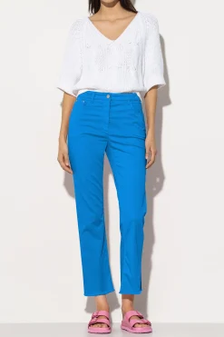 Outlet LUISA CERANO Babyflare-Colour-Denim
