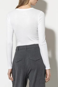 Hot LUISA CERANO Basic-Rundhalsshirt