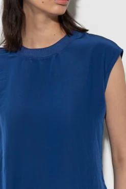 Sale LUISA CERANO Basic-Top Mit Rippdetail