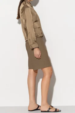 Hot LUISA CERANO Bermuda Aus Leinen-Mix