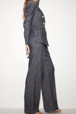 New LUISA CERANO Blazer Aus Leinen-Mix multi