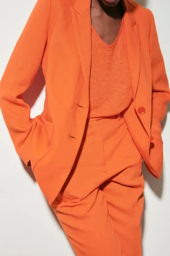Online LUISA CERANO Blazer Aus Leinen-Mix