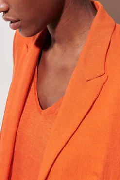 Online LUISA CERANO Blazer Aus Leinen-Mix