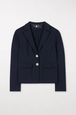 LUISA CERANO Blazer Aus Punto-Milano