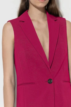 Best LUISA CERANO Blazerweste Aus Punto-Milano