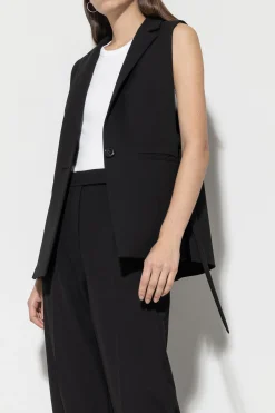 Best LUISA CERANO Blazerweste Mit D-Ring black