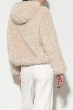 Outlet LUISA CERANO Blouson In Felloptik greige