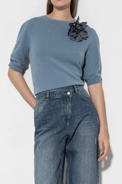LUISA CERANO Blüte Aus Seiden-Mix