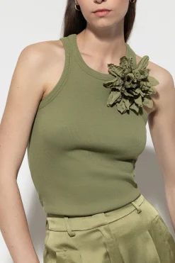 LUISA CERANO Blüte Aus Seiden-Mix