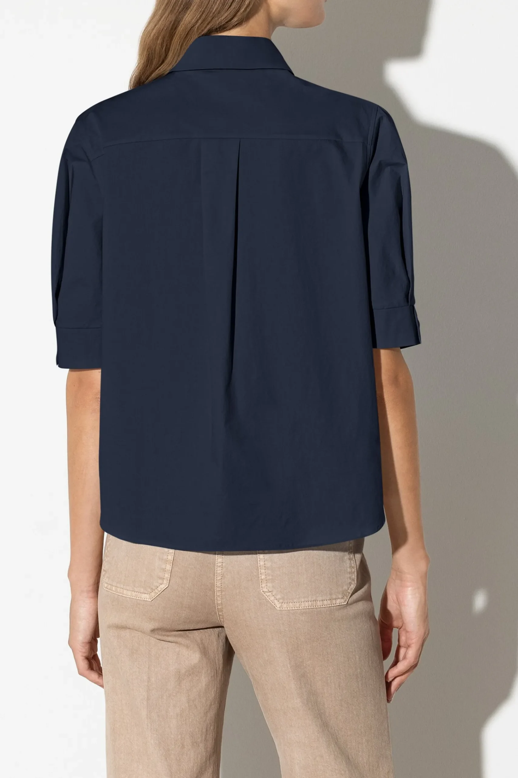 Best LUISA CERANO Bluse Aus Gabardine-Stretch