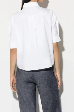 Best LUISA CERANO Bluse Aus Gabardine-Stretch