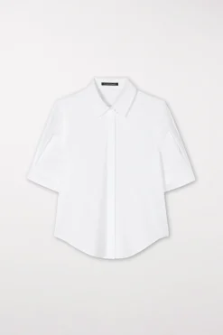 Best LUISA CERANO Bluse Aus Gabardine-Stretch