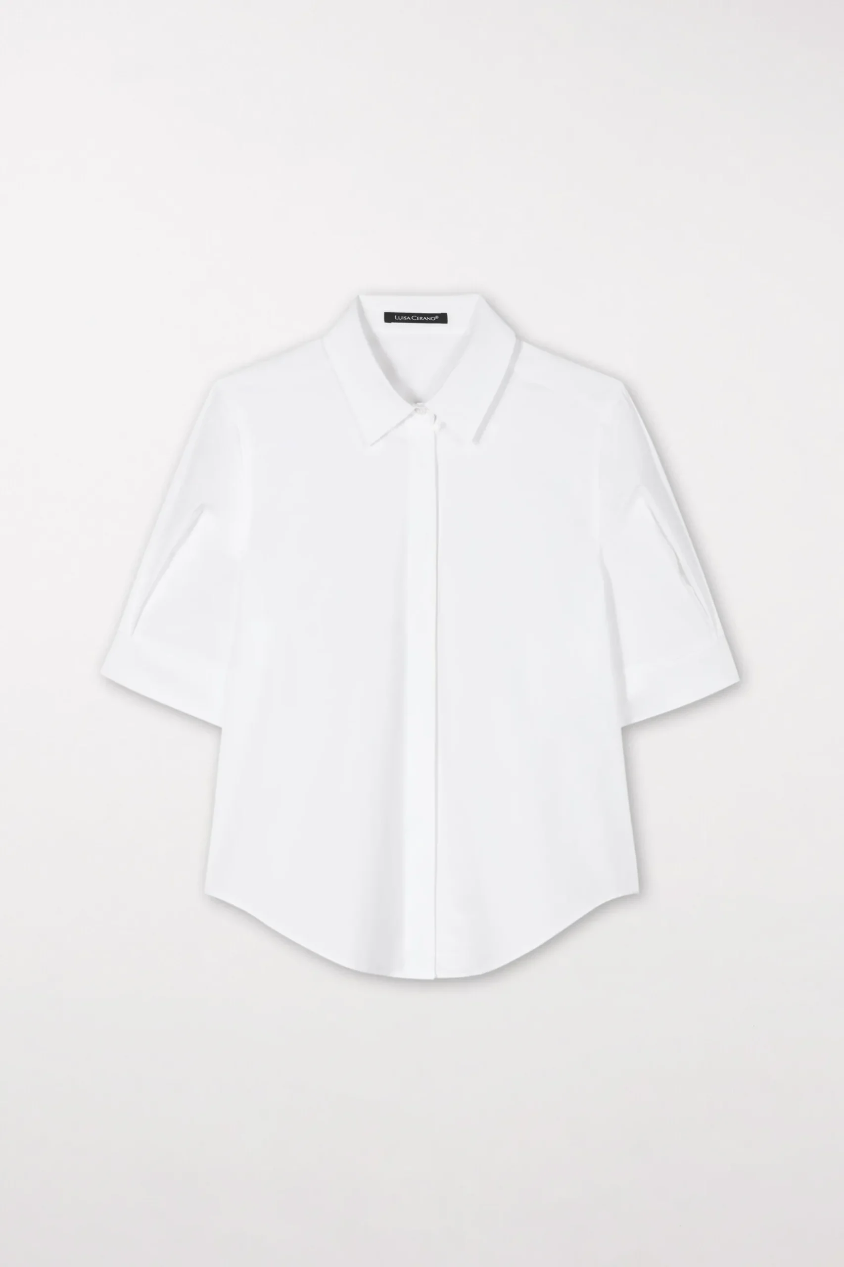 Best LUISA CERANO Bluse Aus Gabardine-Stretch