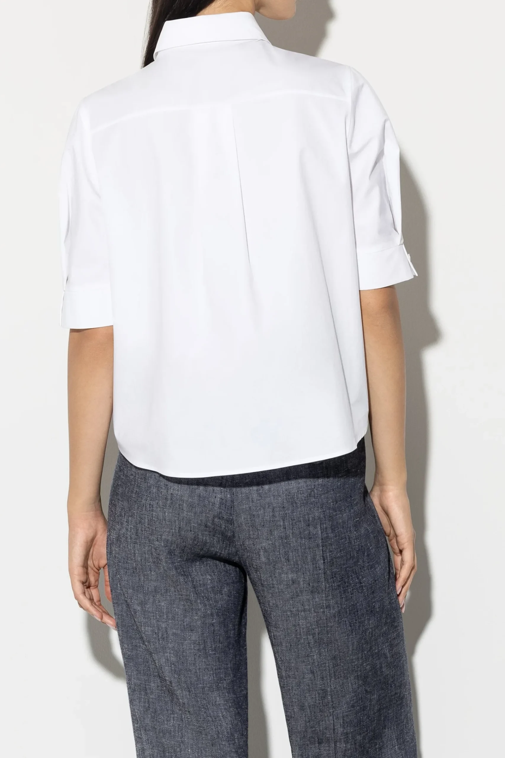 Best LUISA CERANO Bluse Aus Gabardine-Stretch