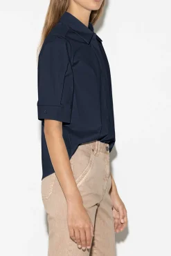 Best LUISA CERANO Bluse Aus Gabardine-Stretch