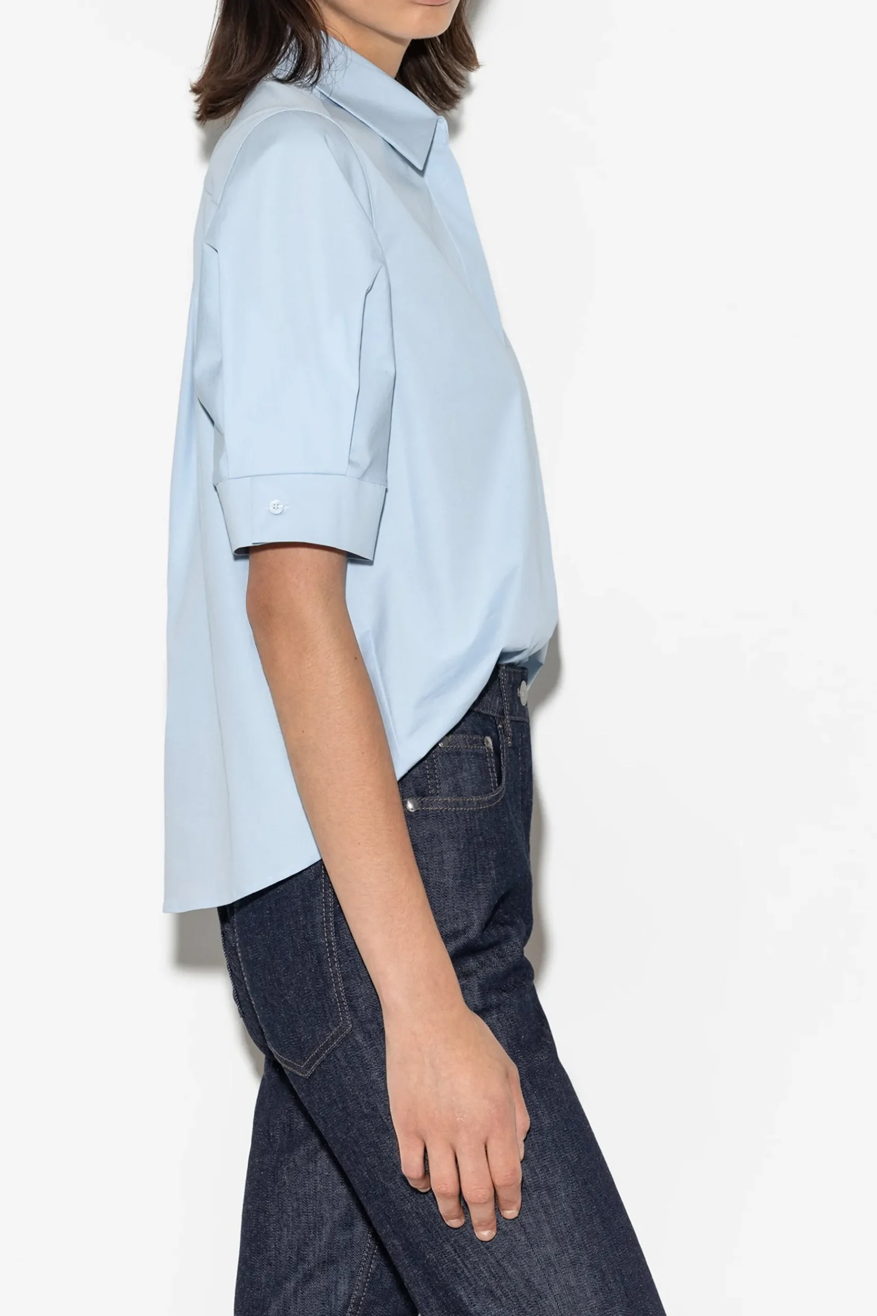 Best LUISA CERANO Bluse Aus Gabardine-Stretch