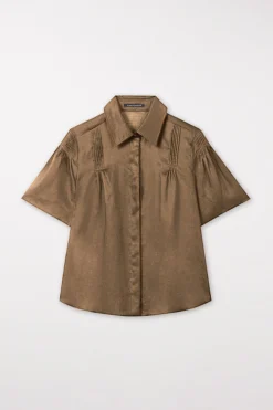 Hot LUISA CERANO Bluse Mit Biesendetails