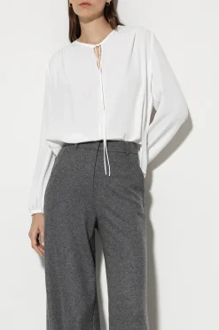 Hot LUISA CERANO Bluse Mit Bindeband-Detail