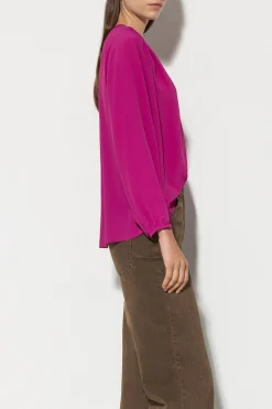 Hot LUISA CERANO Bluse Mit Bindeband-Detail