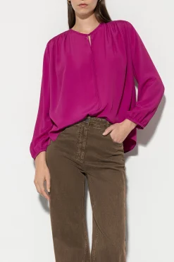 Hot LUISA CERANO Bluse Mit Bindeband-Detail