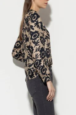 Hot LUISA CERANO Bluse Mit Flower-Print multi