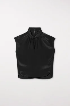 New LUISA CERANO Bluse Mit Knotendetail