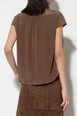 New LUISA CERANO Bluse Mit Knotendetail