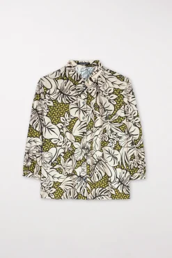 Best LUISA CERANO Bluse Mit Leaf-Print multi