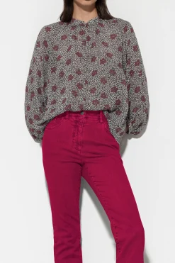 Clearance LUISA CERANO Bluse Mit Millefeleurs-Print multi