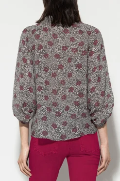 Clearance LUISA CERANO Bluse Mit Millefeleurs-Print multi