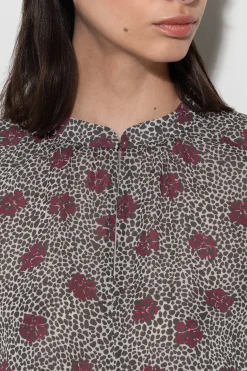 Clearance LUISA CERANO Bluse Mit Millefeleurs-Print multi