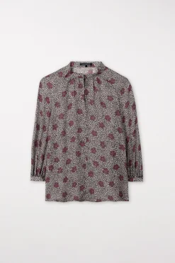 Clearance LUISA CERANO Bluse Mit Millefeleurs-Print multi