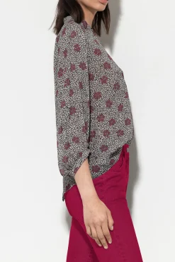 Clearance LUISA CERANO Bluse Mit Millefeleurs-Print multi