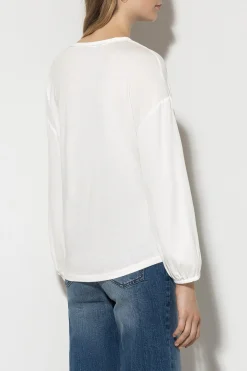 Discount LUISA CERANO Blusenshirt Aus Seiden-Mix