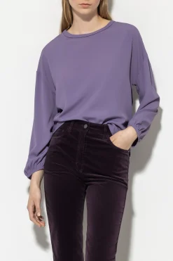 Discount LUISA CERANO Blusenshirt Aus Seiden-Mix
