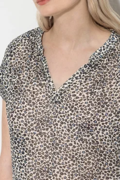 Online LUISA CERANO Blusenshirt Mit Animal-Print multi
