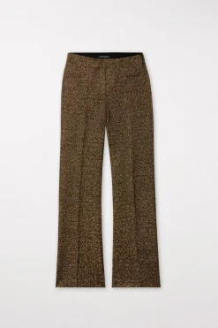 Best LUISA CERANO Bootcut Mit Metallic-Effekt gold metallic