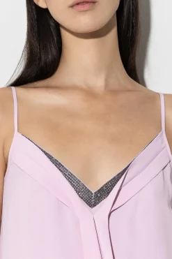 Sale LUISA CERANO Camisole-Top Aus Seiden-Mix