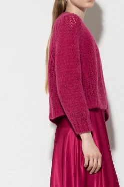Online LUISA CERANO Cardigan Aus Alpaka-Mix